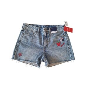 Disney x Old Navy Minnie Mouse High Rise Denim Shorts 6